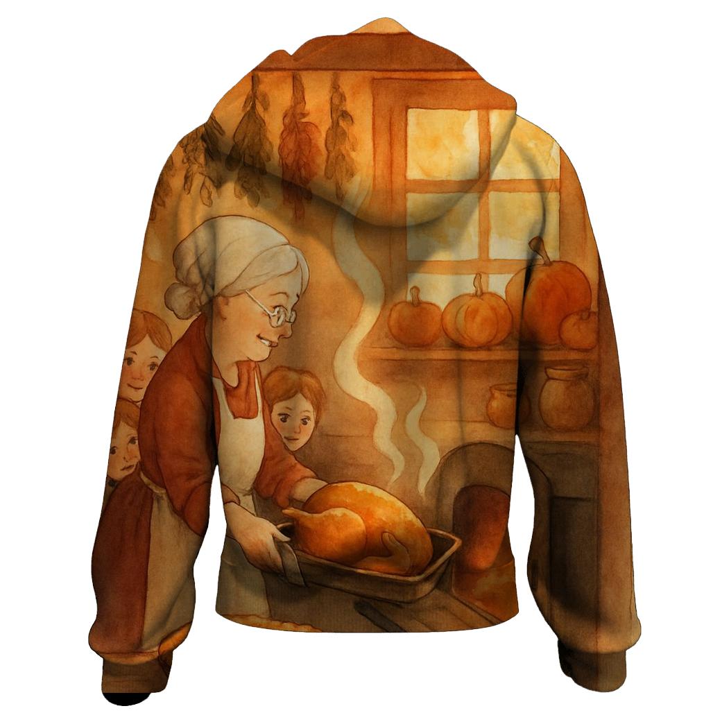 Grandmas Hearthside Thanksgiving hoodie trends