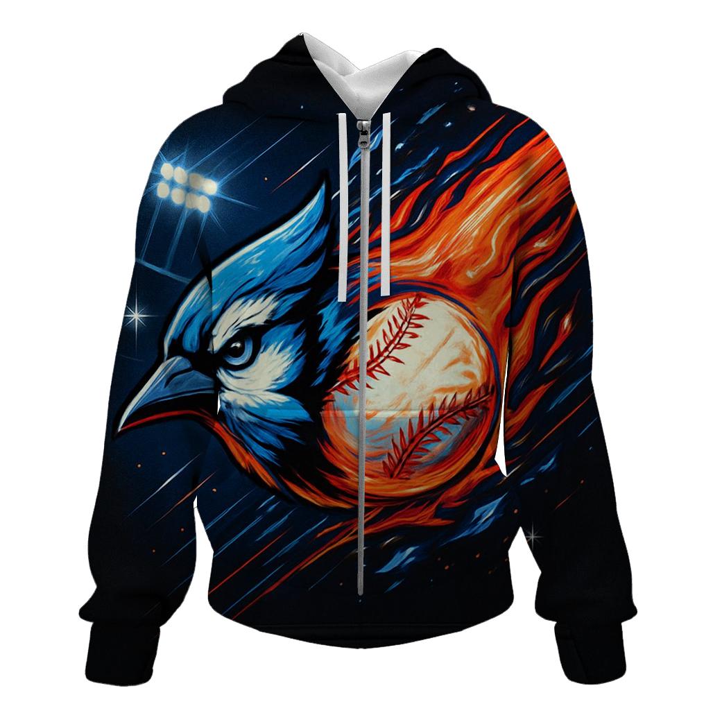 Feather Comet Trail Blue Jays Legend designer hoodies