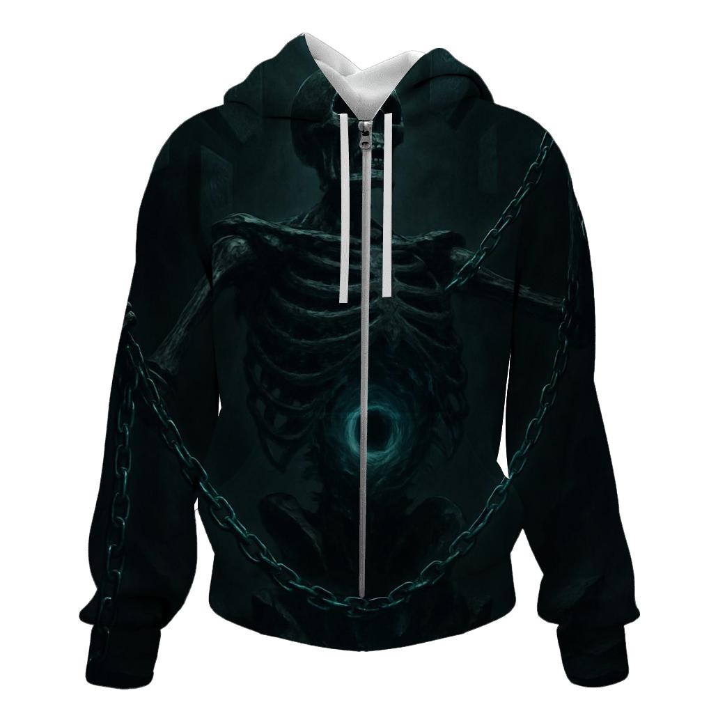 Chains Of The Abyssal Warden heavyweight hoodies