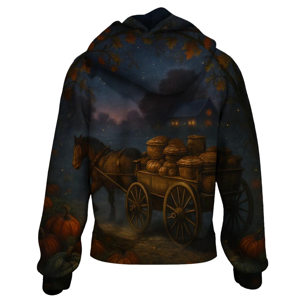 Pumpkin Patch Twilight Caravan zip-up hoodies