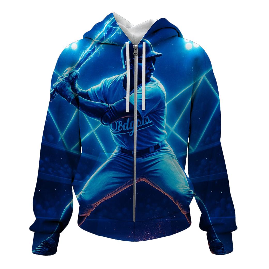 Thunderline Power Stance embroidered hoodies