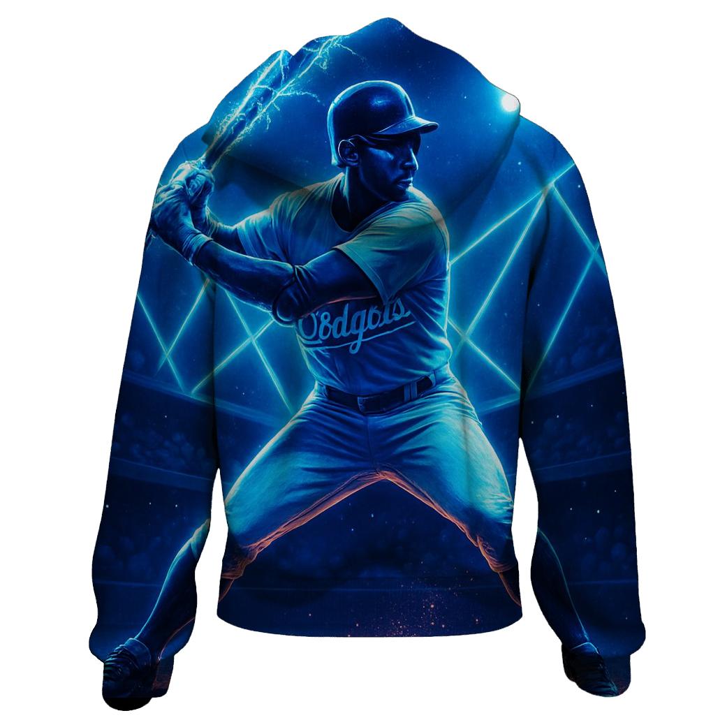 Thunderline Power Stance embroidered hoodies