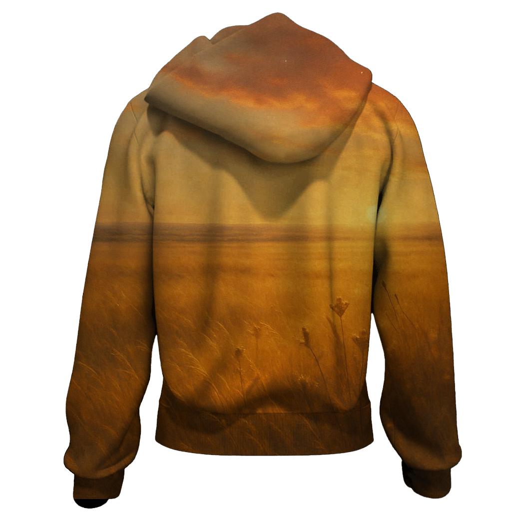 Golden Prairie Fade premium hoodies