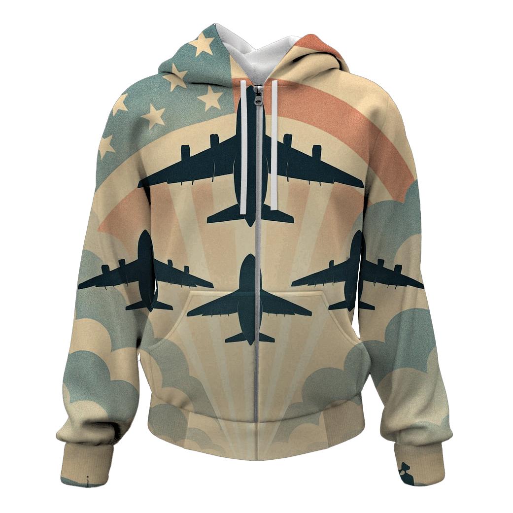 Skybridge Honor Flight pullover hoodies