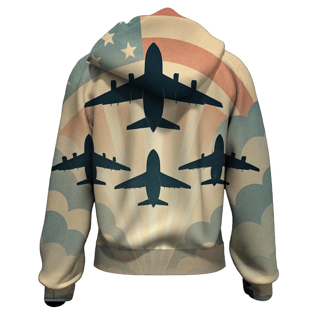 Skybridge Honor Flight pullover hoodies