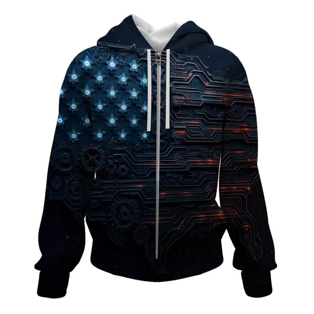 Cosmic Gear Flagworks printed hoodies