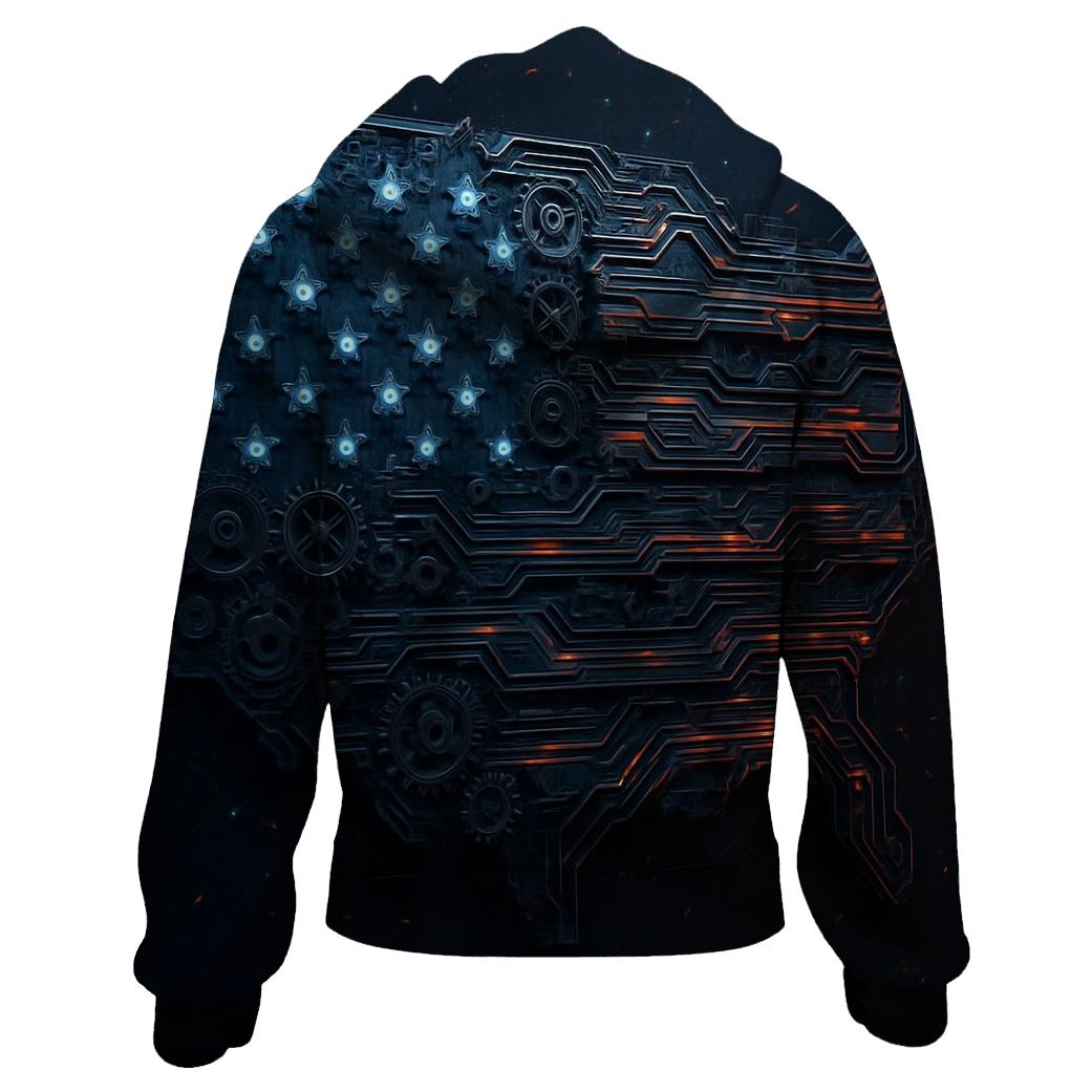 Cosmic Gear Flagworks printed hoodies