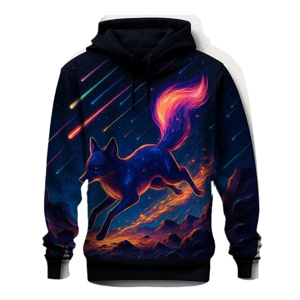 Neon Meteor Fox Chase pullover hoodies