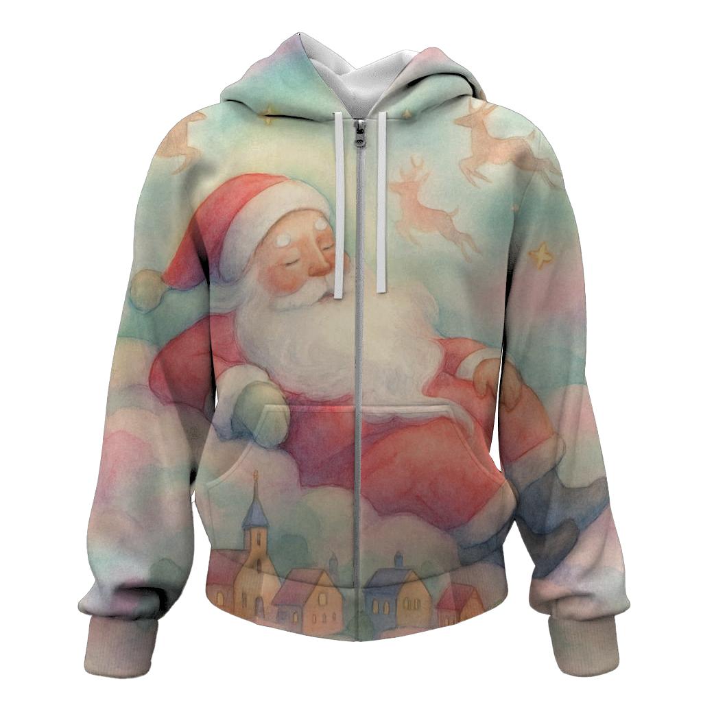 Candy Cloud Santa Dreamscape hoodies fashion
