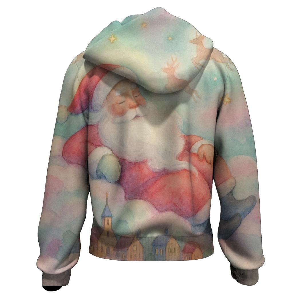 Candy Cloud Santa Dreamscape hoodies fashion