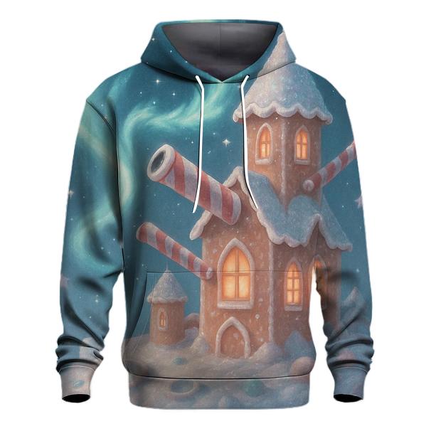 Galactic Gingerbread Observatory premium hoodies