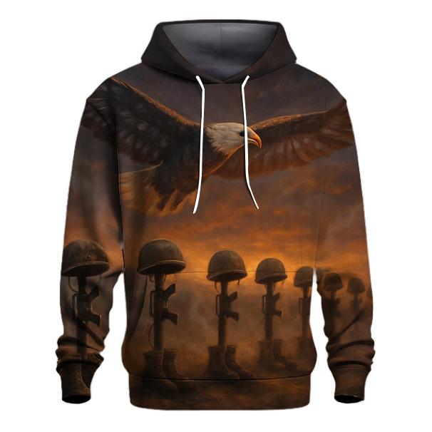 Eagle Over The Fallen Horizon hoodie designs