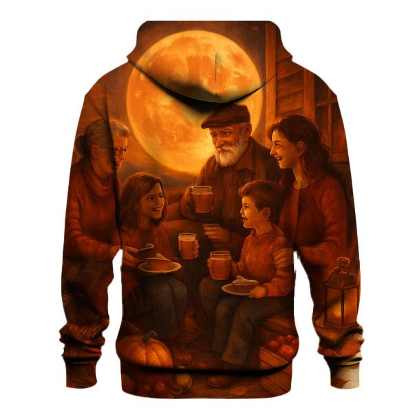 Harvest Moon Porch Gathering zip-up hoodies