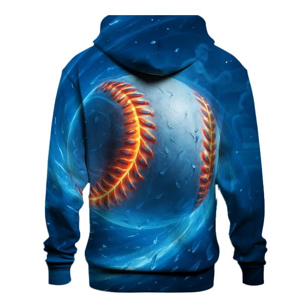 Icy Orbit Fastball Storm printed hoodies