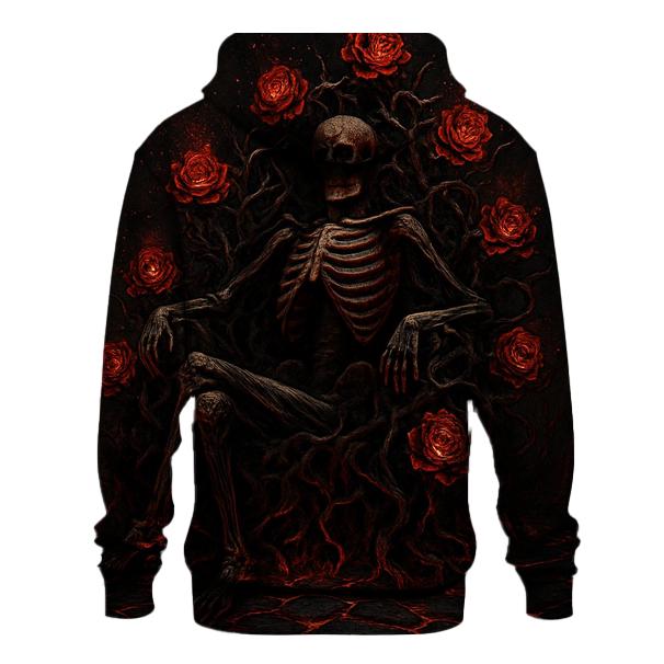 Garden Of Thorns And Cinders zip-up hoodies