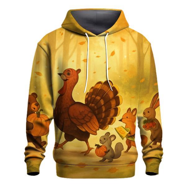 Turkey Trot Forest Parade hoodie trends