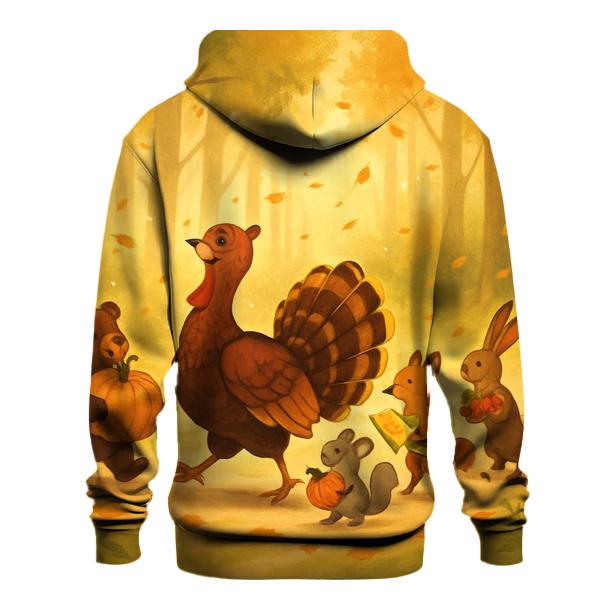 Turkey Trot Forest Parade hoodie trends