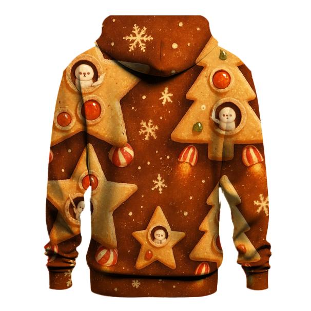 Orbiting Christmas Cookie Fleet custom hoodies