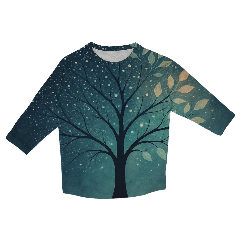 Tree Of Quiet Constellations fashion 3/4 sleeve shirts
