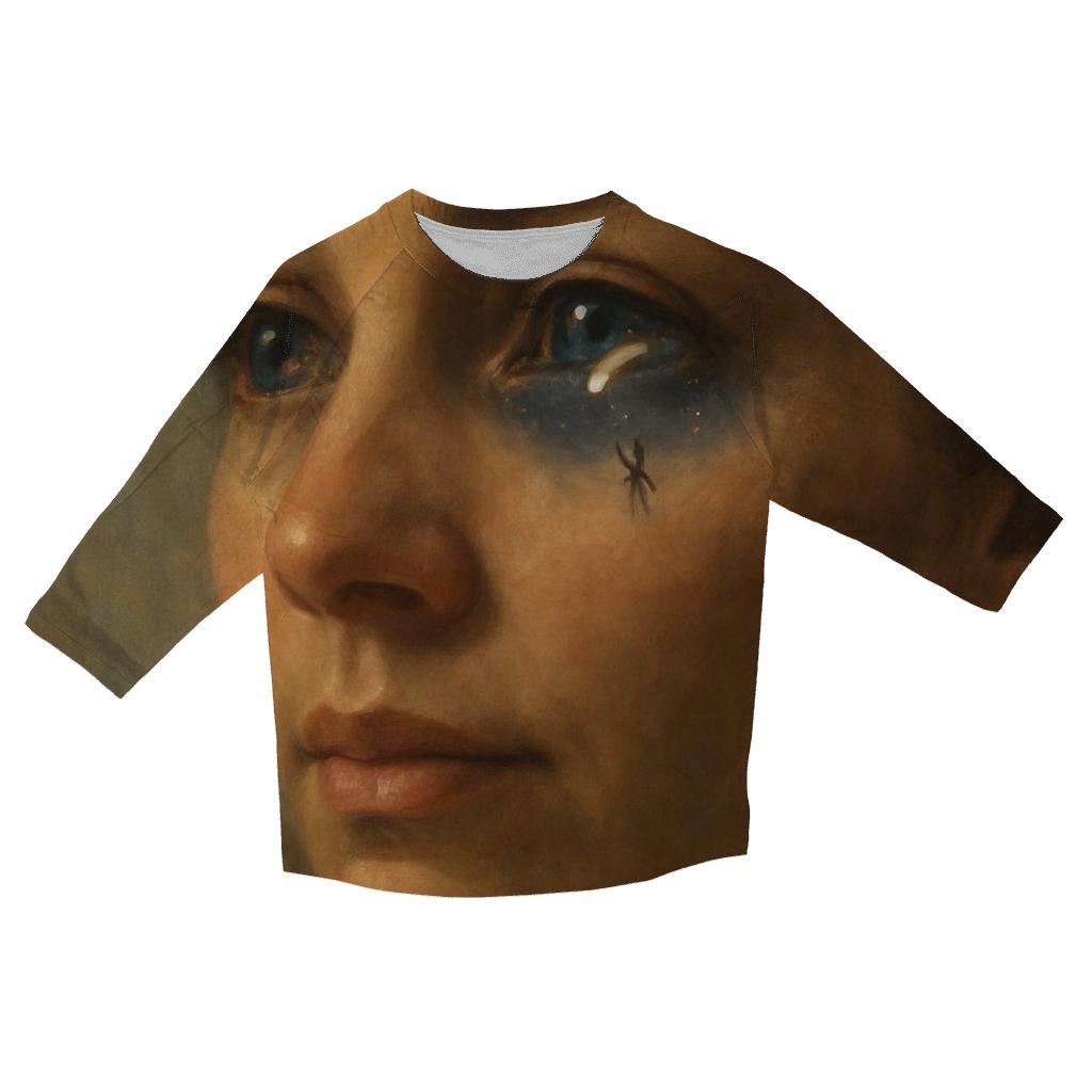 Comet Wishes In A Mothers Eyes personalized 3/4 sleeve tees