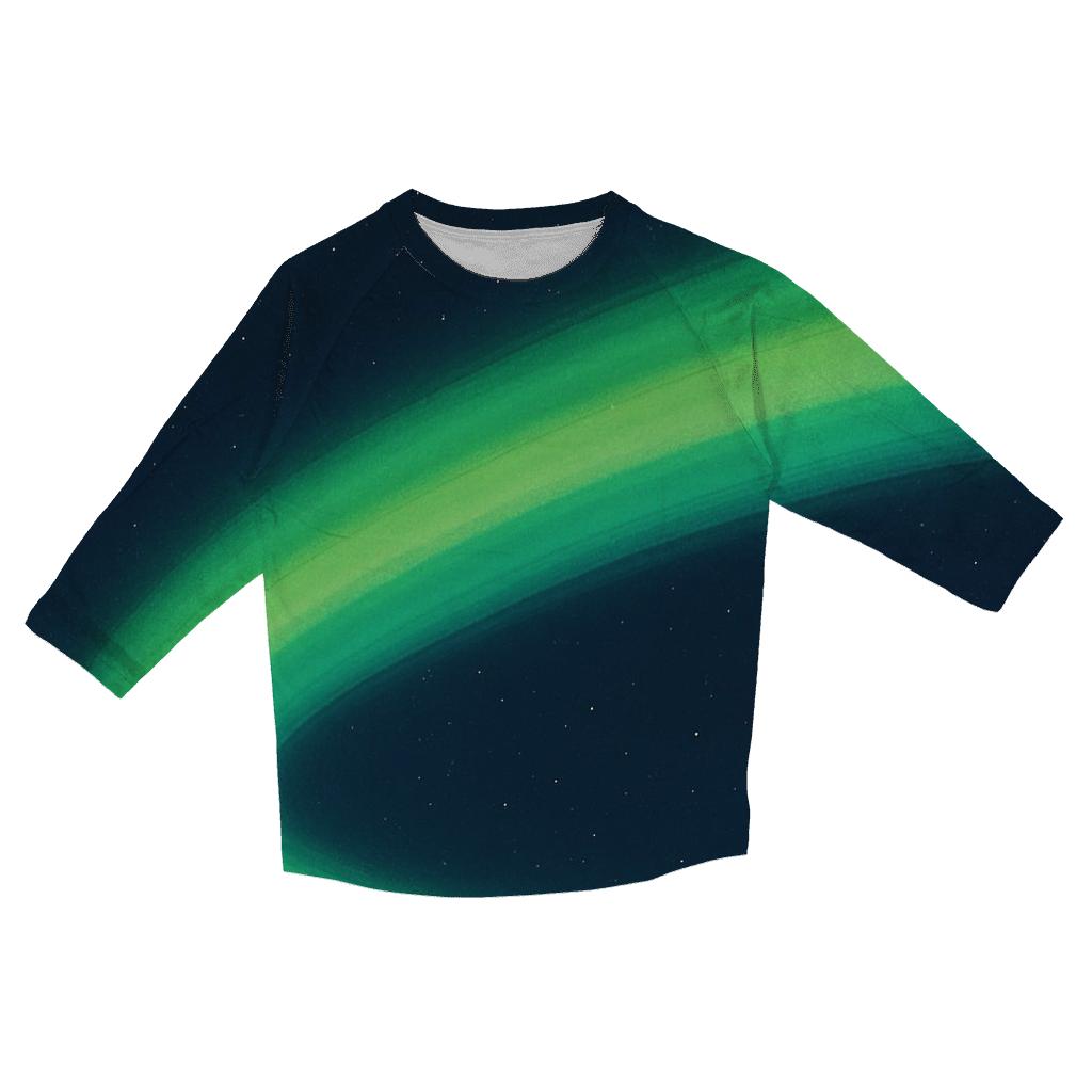 Aurora Oval Drift Band fashion 3/4 sleeve shirts