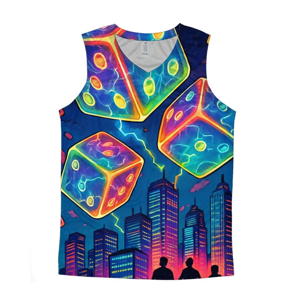 Dice Cascade Skyline casual summer tank tops
