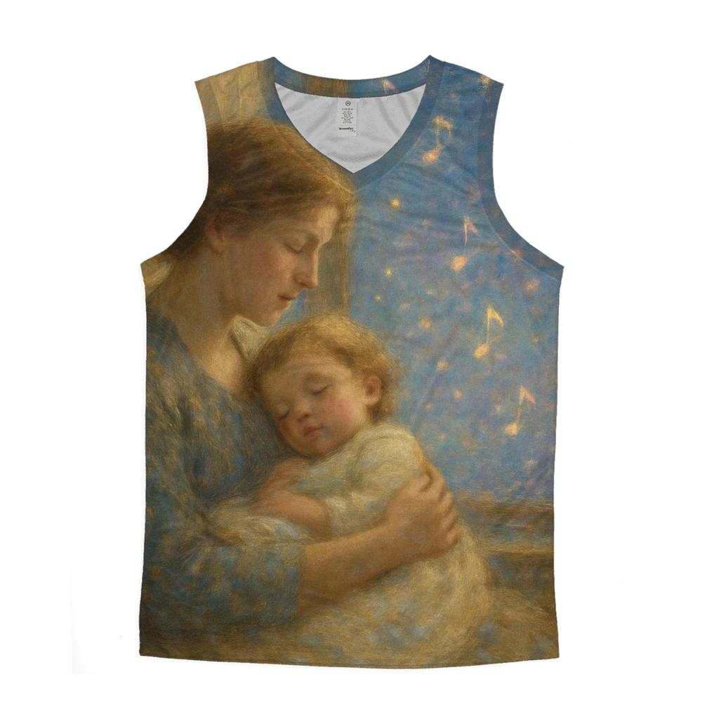 Starlit Lullaby Across Time custom tank tops