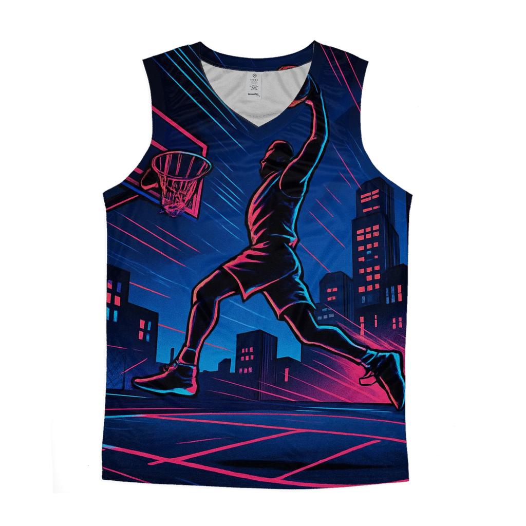 Urban Street Basketball Energy Court trendy fitted tank tops
