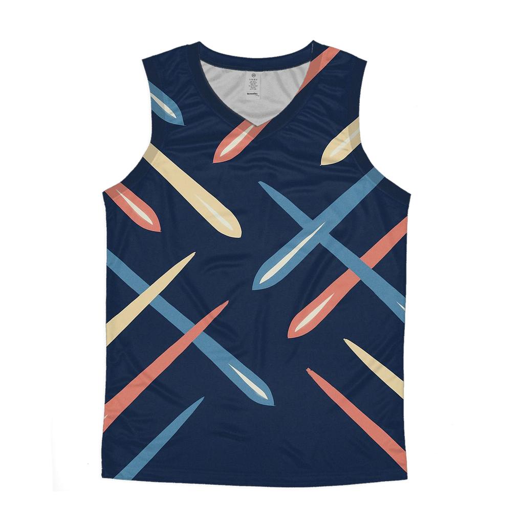 Comet Trail Crossing casual summer tank tops