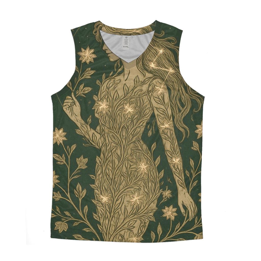 Virgo Botanical Star Garden designer workout tanks