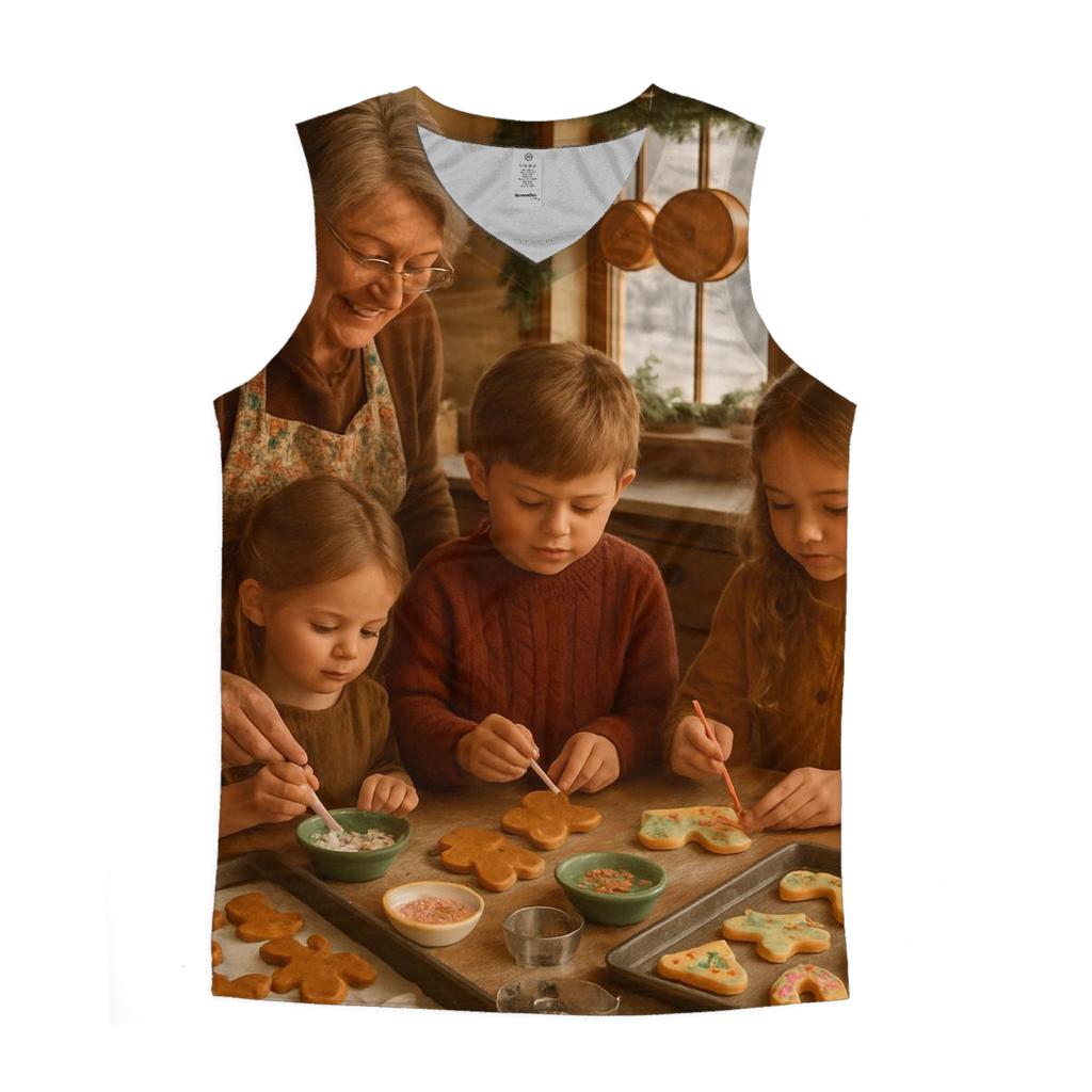 Grandmas Kitchen Christmas Cookie Workshop custom tank tops
