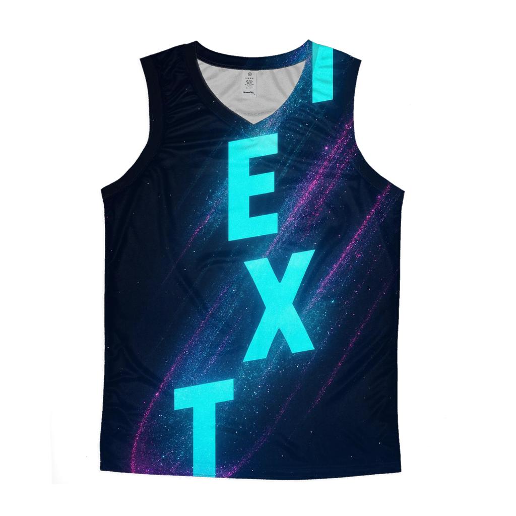 Astral Typographic Cascade stylish racerback tanks