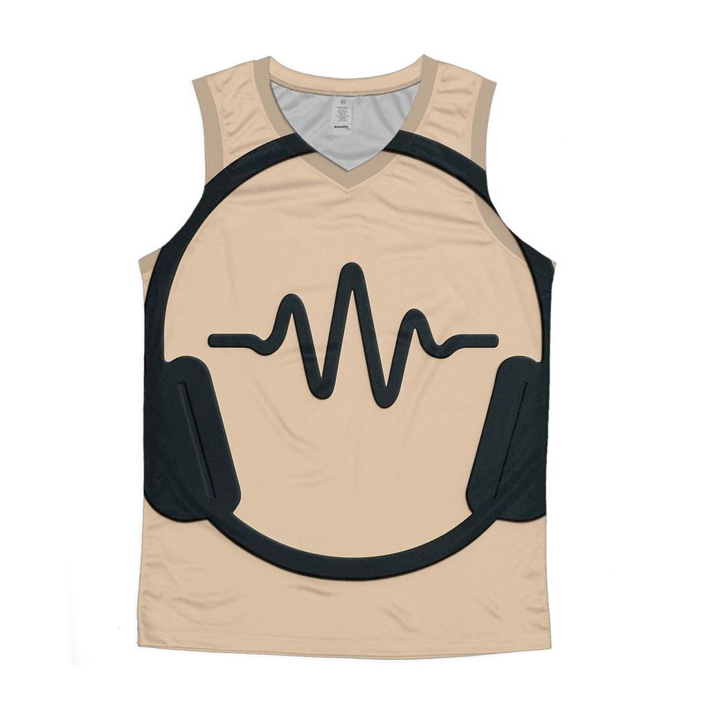 Minimalist Headphone Halo cotton sleeveless tops