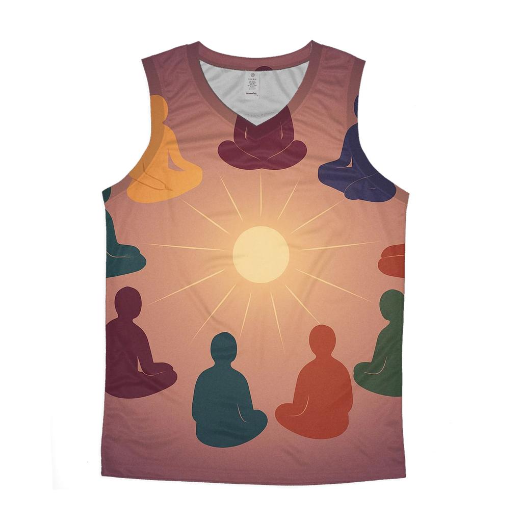 Circle Of Shared Light sports performance tank tops