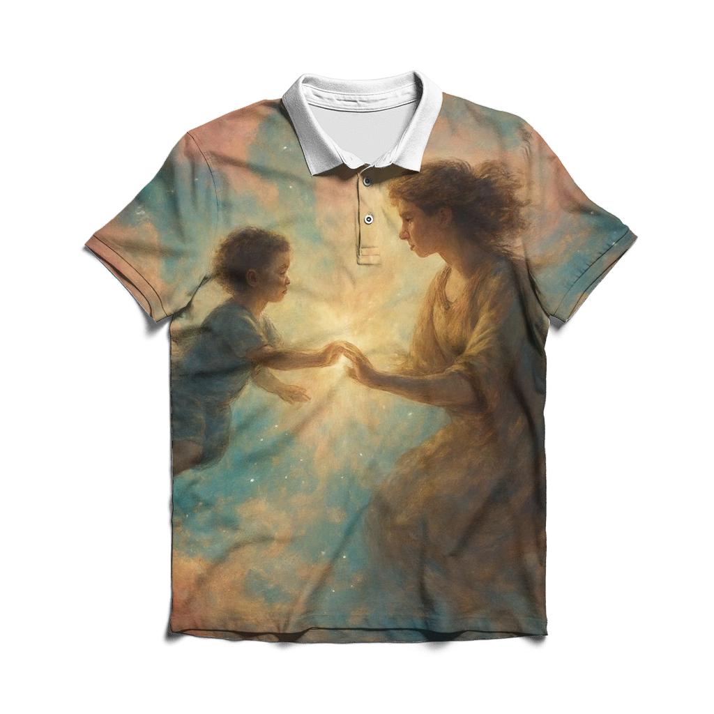 Nebula Of Shared Beginnings casual sports polo shirts