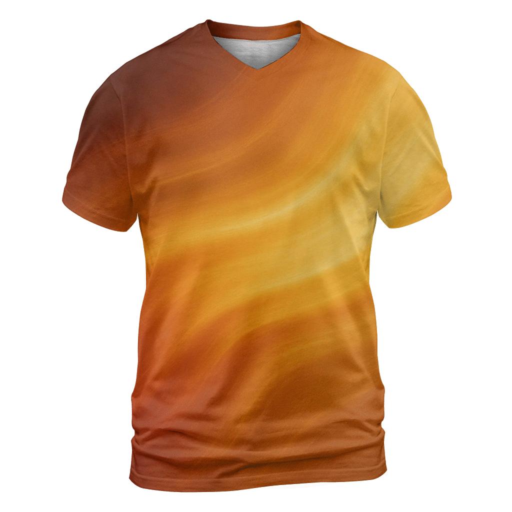 Molten Amber Drift designer pattern shirts