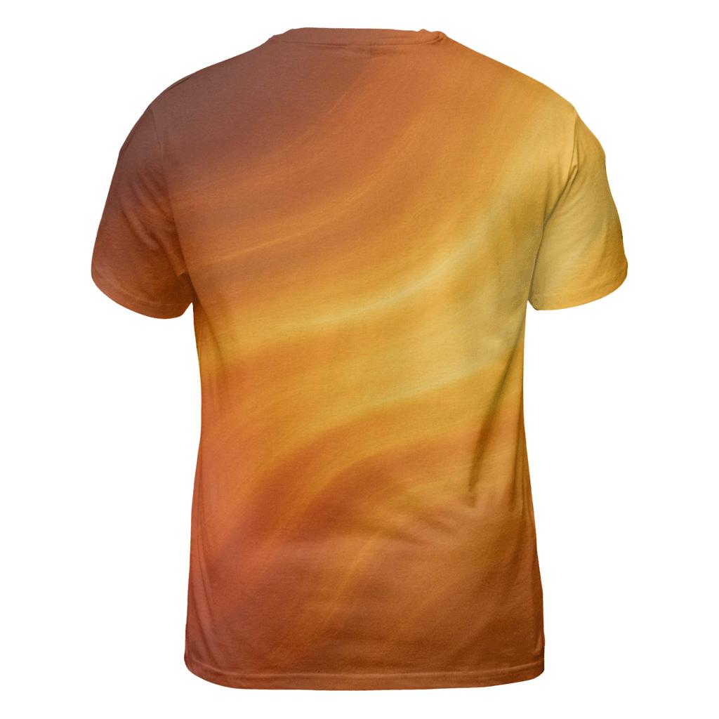 Molten Amber Drift designer pattern shirts
