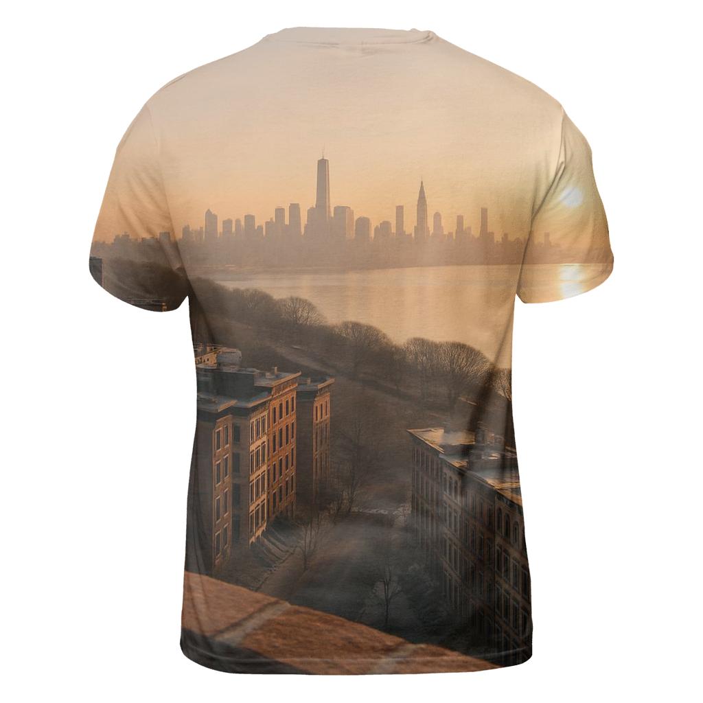 Harlem Sunrise Over The Hudson personalized full print shirts