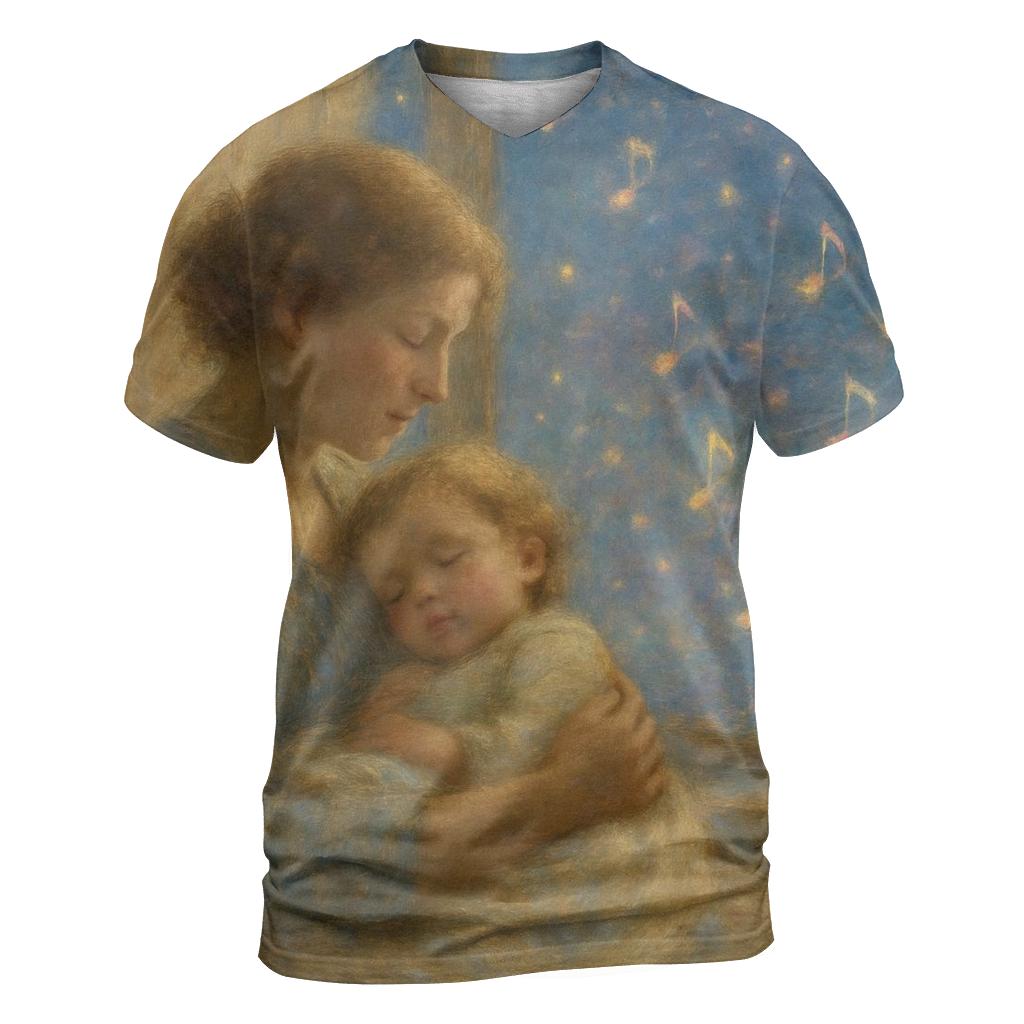 Starlit Lullaby Across Time custom all-over print shirts