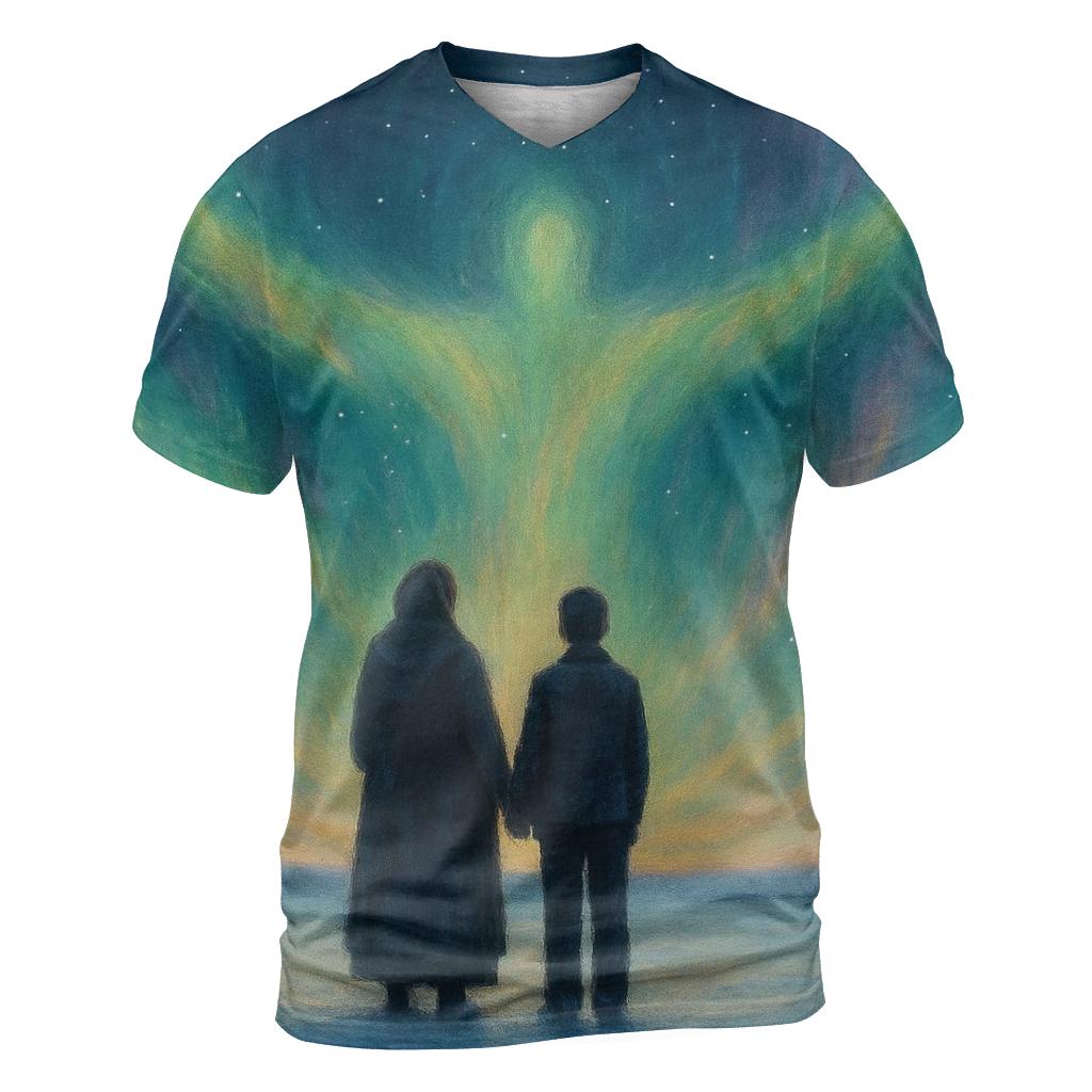Aurora Of Her Unspoken Blessings trendy printed shirt styles