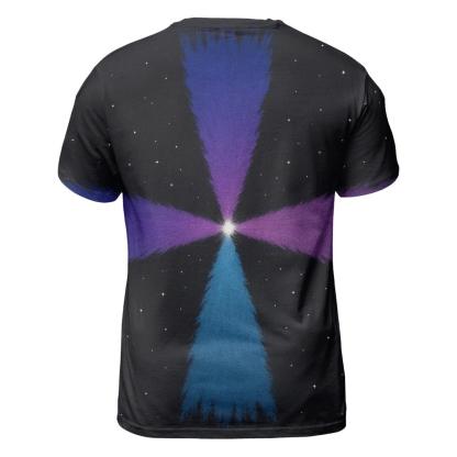 Pulsar Beam Fan Quartet designer pattern shirts