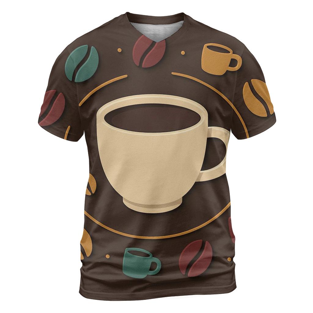 Jewel Tone Cup Orbit custom all-over print shirts