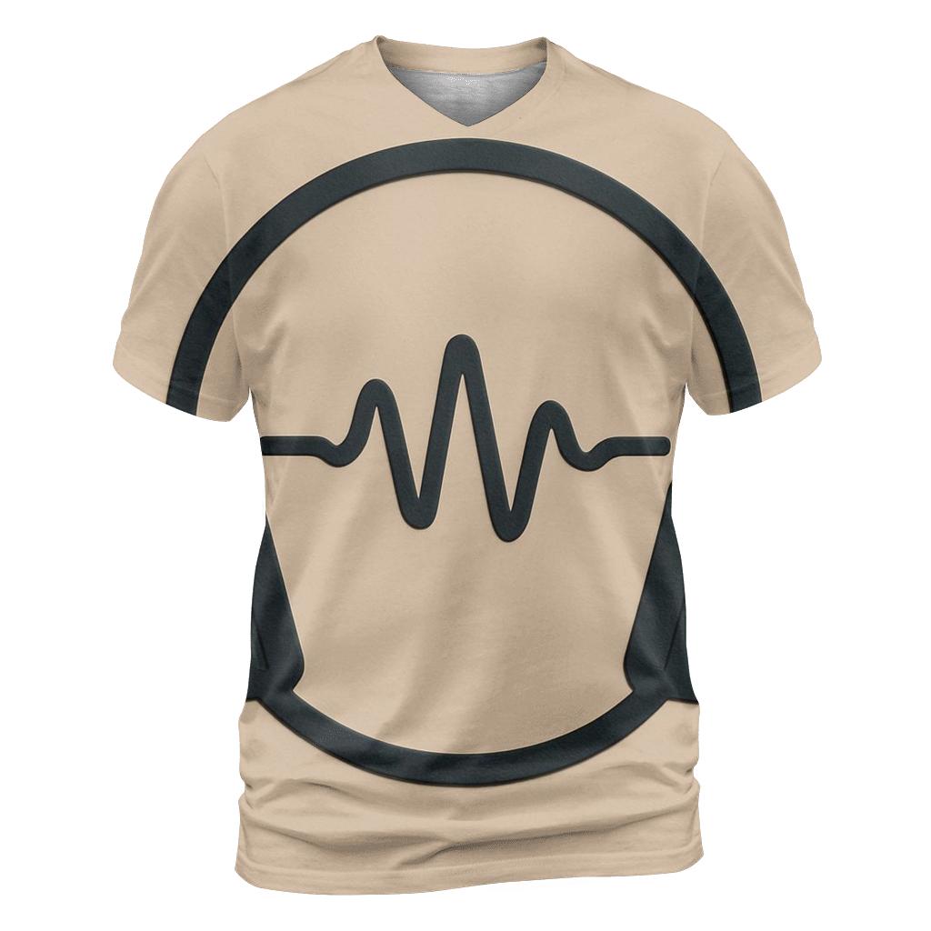Minimalist Headphone Halo personalized full print shirts
