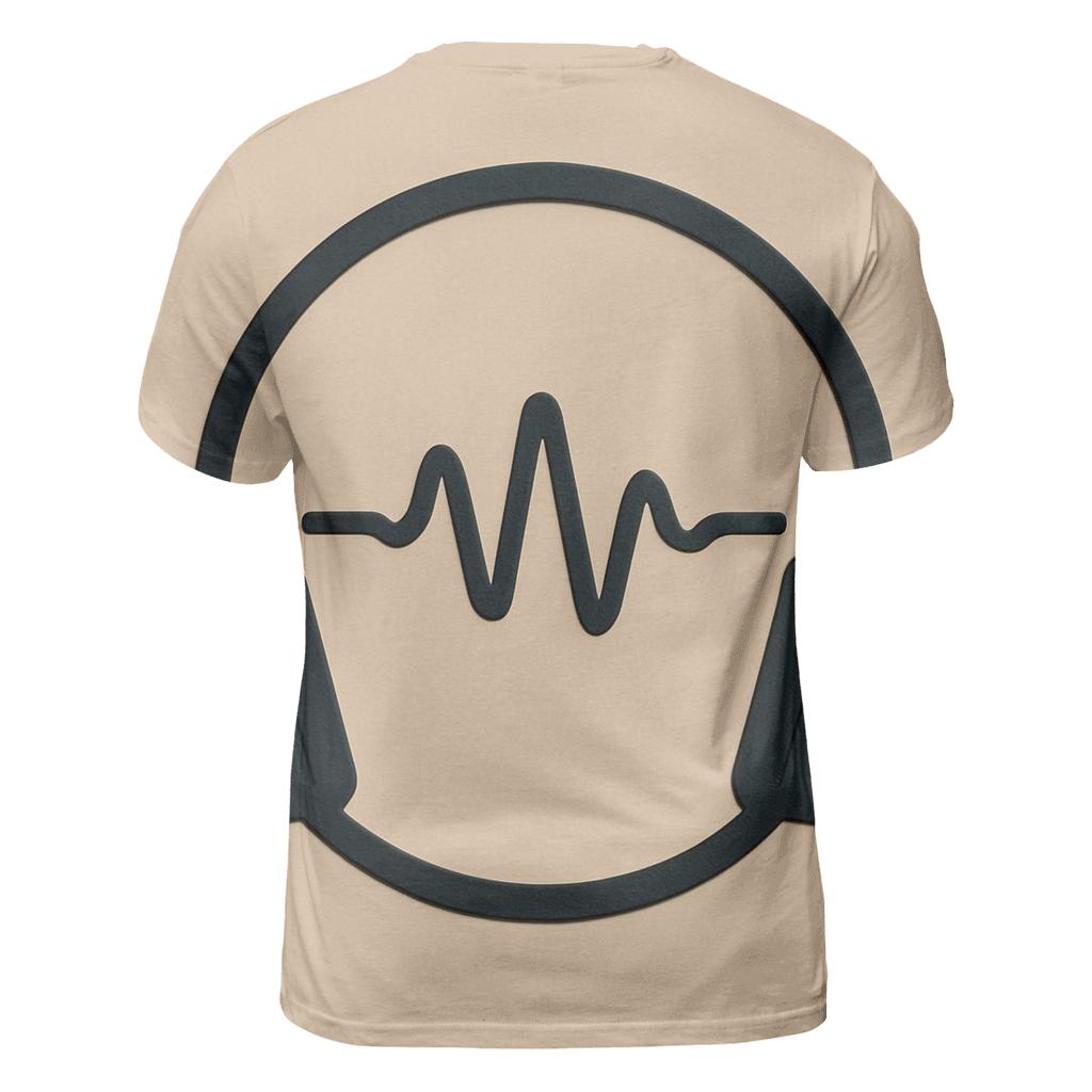 Minimalist Headphone Halo personalized full print shirts