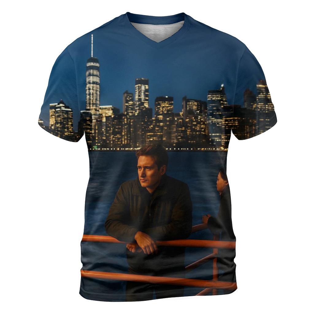 Staten Island Ferry Evening Commute statement graphic shirts