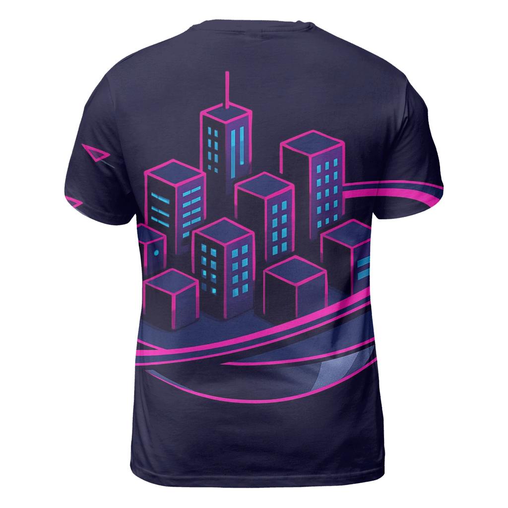 Chrome Satellite City personalized full print shirts