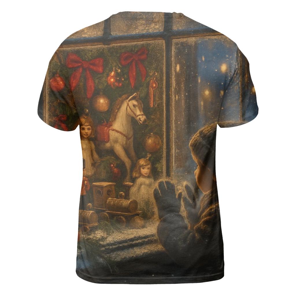 Magical Christmas Window Toy Shop custom all-over print shirts