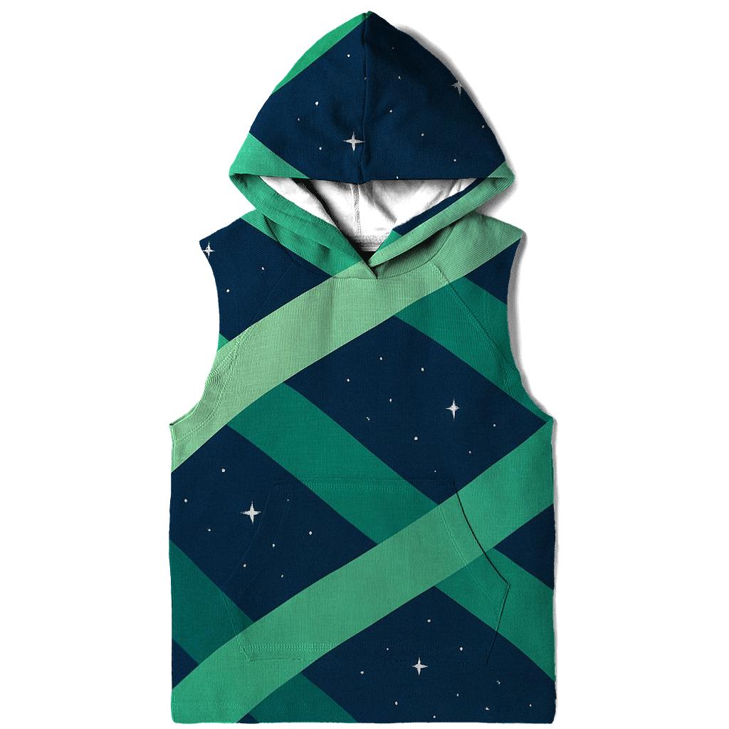 Aurora Ribbon Lattice hoodie styles