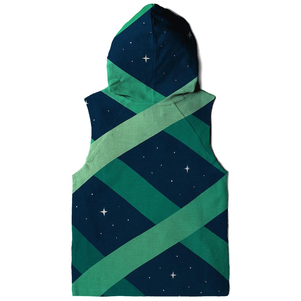 Aurora Ribbon Lattice hoodie styles