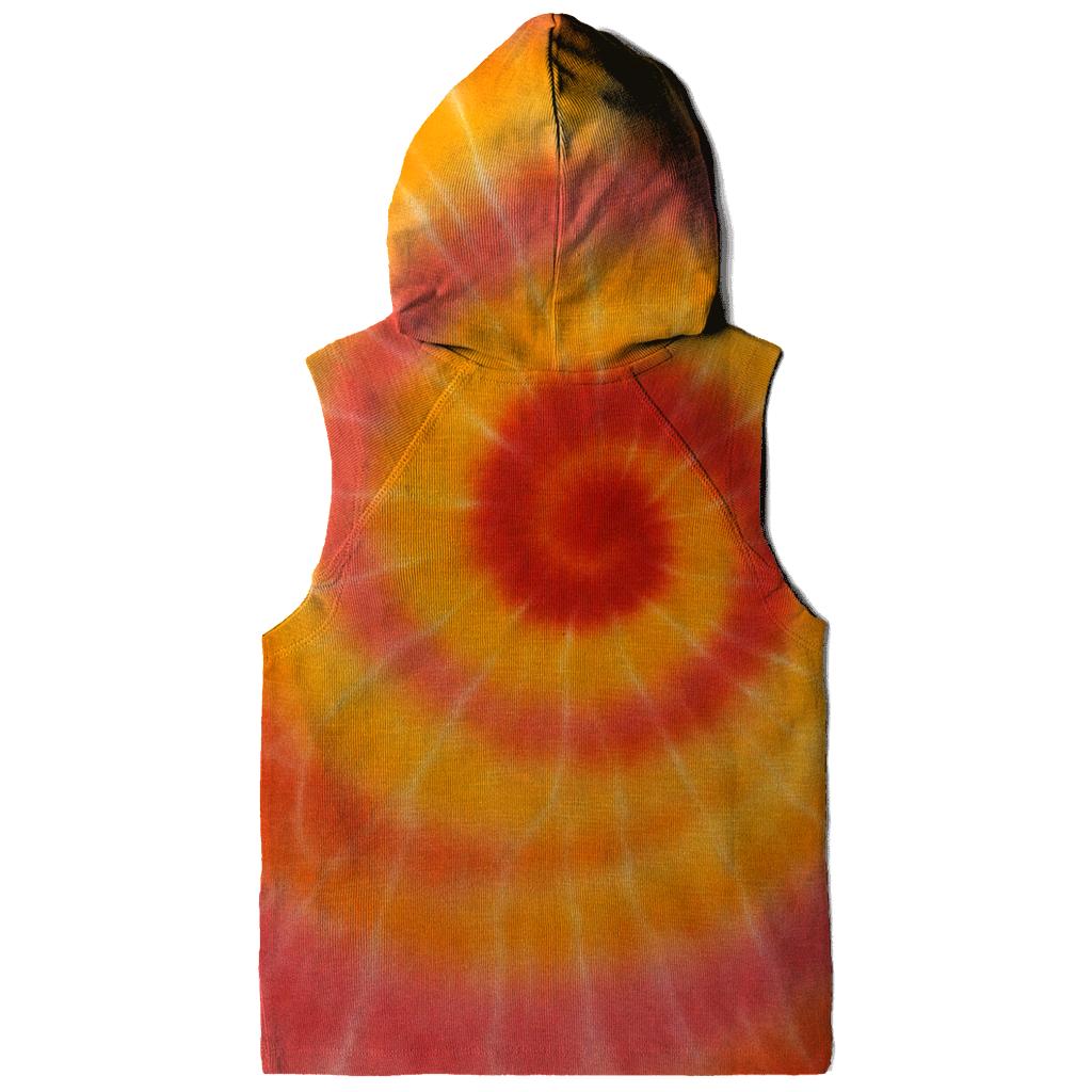 Solar Flare Spiral Bullseye premium hoodies